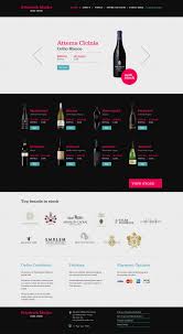 Wine Shop Cool Design Ecommerce Web Design Web Design Wine Store