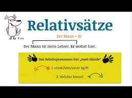 Der student, mit dem ich fußball spiele satzgliedfunktion. Lerne Deutsch Relativsatze Teil 1 Youtube