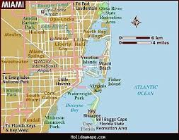 Awesome Miami Map Miami Attractions Miami Map Miami Hotels