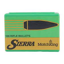 MATCHKING BULLETS SIERRA BULLETS, INC. 30 CALIBER (0.308") 125GR FLAT BASE  100/BOX - Brownells Italia