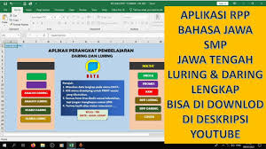 Rpp bahasa jawa smp 1 lembar. Rpp Terbaru Daring Dan Luring Tp 2021 2022 Bahasa Jawa Jawa Tengah Youtube