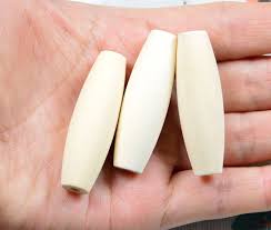 20 Wooden Tubes Curved Wood Tube Beads 14x45mm Etsy Tube Beads Curved Wood Wholesale Headbands