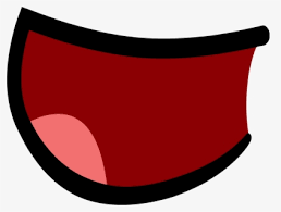 Battle for dream island assets. Open Mouth Going Into O Mouth Frown Bfdi Mouth Frown Free Transparent Clipart Clipartkey