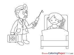 1216 x 1668 file type: Hospital Ward For Kids Printable Colouring Page