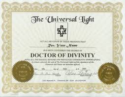 I'm not sure what that means. Honorary Doctor Of Divinity Free