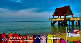 Tak sah kalau ke melaka kalau tidak singgah ke pantai. Pantai Tanjung Bidara Tempat Peranginan Menarik Di Melaka Tempat Menarik