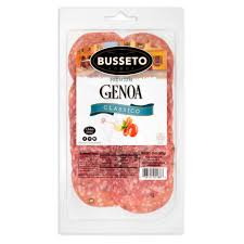 Genoa salami is an american variety of salami commonly believed to have originated in the area of genoa. Busseto Genoa Salami 3 Oz Not Mapped Meijer Grocery Pharmacy Home More