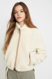 Uo Scout Sherpa Jacket Urban Outfitters Sherpa Jacket Jackets Fashion