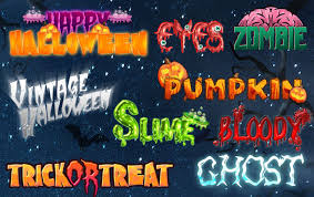 Download 10 Free Halloween Text Styles Free Psd Templates