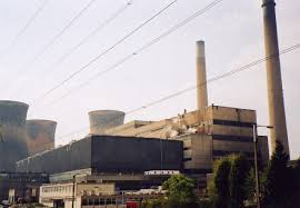 Football match interrupted by power station demolition. Drakelow Power Station Wikipedia