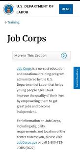 What can you tell me about Job Corps ?