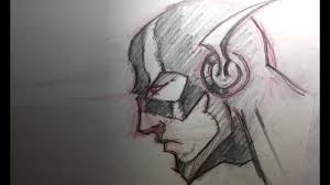 Drawing the jaws right side. How To Draw Flash 6 Mins Or Less Youtube