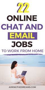 20 Work From Home Online Chat Jobs And Email Jobs Aimingthedreams Work From Home Jobs Working From Home Meme Working From Home