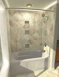 Like most facets of bathroom design, the traditional tub surround has its limitations when it comes to making a contemporary statement. 26 Magical Bathroom Tile Design Ideas Creativefan Bathroom Tub Shower Sophisticated Bathroom Tile Bathroom