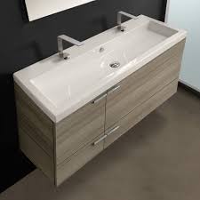 Check spelling or type a new query. Acf Ans39 By Nameek S New Space Trough Modern Wall Mounted Bathroom Vanity Double Sink 47 Thebathoutlet