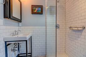 When remodeling your home, you may struggle finding which bathroom size is appropriate for your home. The Tiny Full Bathroom Remodel Contemporary Bathroom Design