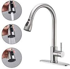 stainless steel kitchen faucet