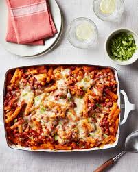 Vegetarian Chili Mac Inspired Baked Ziti Is The Definition Of Hands Off Cooking Recipe In 2020 Baked Ziti Vegetarian Chili Baked Ziti Recipe