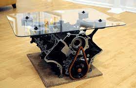 Walmart.com has been visited by 1m+ users in the past month 15 Outstanding Coffee Tables Made From Old Engine Blocks Gift Ideas Creative Spotting Car Part Furniture Automotive Decor Engine Table