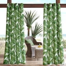 tropical curtains bed bath & beyond