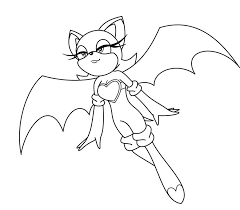 Sonic the hedgehog is a super fast hedgehog, so fast, he can run faster than the speed of sound! Coloring Rocks Bat Coloring Pages Rouge The Bat Dragon Coloring Page