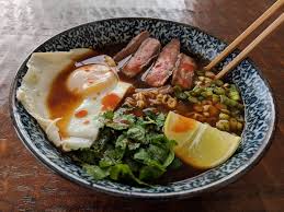 Pile the beef and onion mixture onto each bun and top it with a slice of swiss cheese. Homemade Pozole Ramen With Leftover Skirt Steak Food