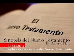 Sinopsis del Nuevo Testamento Parte 1