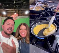 #duet with @foodnetwork @guarnaschelli and gabe bertaccini’s reaction to  #foldedeggs 😂😂