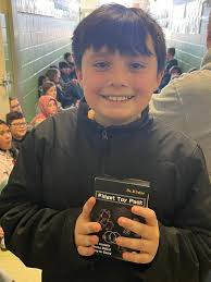 Today in 5th grade, students who met 2nd trimester iReady and ELA goals,  participated in a raffle. Congratulations!!!