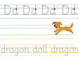 Click each letter to listen, then click again and repeat after. Alphabet Writing Booklet With Handwriting Guidelines And Drawing Space Teaching Resources