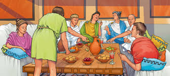 Dinner in antiquity was almost always a social affair shared with a few close friends at someone's home. What Is A Himation A Himation Was A Cloak Worn By A Woman In Ancient Greece