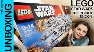 Consigue un lego star wars halcón milenario, éste será el auténtico ascenso de skywalker! Lego Star Wars Halcon Milenario 75105 Unboxing Youtube