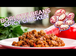 It is quick, simple, and super flavorful. Magic Beans Braised Spicy Chicken With Borlotti Beans Cranberry Beans Youtube