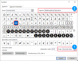 4 Easy Ways To Type The Infinity Symbol Text In Word Software Accountant