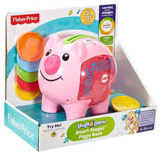 Fisher Price Laugh Learn Learning Piggy Bank Best Baby Toys Piggy Bank Fisher Price