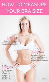 A perfectly fit bra is bliss as it is comfortable and enhances your appearance, posture, and confidence. How To Measure Bra Size Bra Size Calculator Thefashionspot
