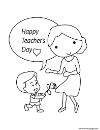 Click the happy teacher's day! Happy Teachers Day National Teacher Day Coloring Pages Printable