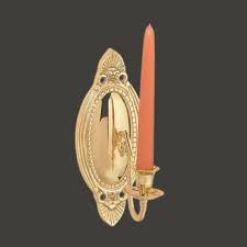 Vintage brass wall candle sconces in williamsburg style with ball and loop arm margaretmcelroy 5 out of 5 stars (16) $ 75.00. Victorian Vintage Brass Wall Sconce Candle Holder Renovators Su