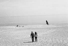 Gambar pemandangan laut hitam putih. Foto Hitam Putih Pemandangan Di Pantai Lithuania Foto Co Id