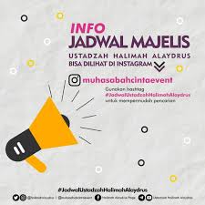 Maybe you would like to learn more about one of these? Jadwalmajelis Ustadzah Halimahalaydrus
