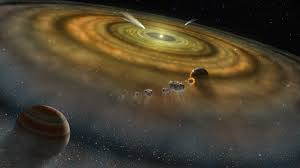 Il modello geocentrico pone la terra al centro del sistema solare. Nascita Del Sistema Solare Youtube