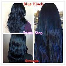 These colors include navy blue, royal blue, midnight blue, etc. Blue Black Hair Color With Oxidant 2 8 Bob Keratin Permanent Hair Color Shopee Philippines