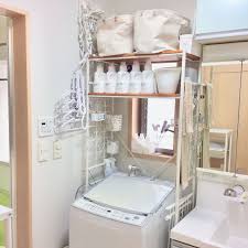 バス トイレ セリア 無印良品 ワイヤーバスケット 100均 などのインテリア実例 2018 01 22 09 24 37 roomclip ルームクリップ インテリア 収納 インテリア 洗面所 収納