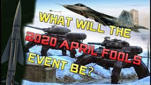 War thunder is an incredibly popular free to play multiplayer title. What Will The 2020 April Fools Event Be War Thunder Weekly News Youtube