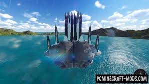 A city with many buildings in a futuristic style…. Futuristic Palace Castle Building Map For Mc 1 17 1 1 16 5 Pc Java Mods