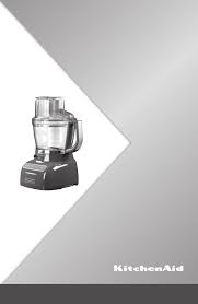 user manual kitchenaid foodprocessor