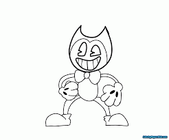 The collection of bendy and the ink machine coloring pages is one of the most popular coloring sheets for kids. Bendy And The Ink Machine Coloring Pages Coloringnori Coloring Pages For Kids