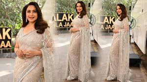 Madhuri Dixit Turns Apsara in Sizzling White Embellished Saree For Jhalak  Dikhhla Jaa 10 - STUNNING PICS