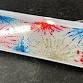 4th of July Fireworks Crushed Glass & Resin Charcuterie Tray Art Sip Class