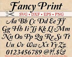  Pina Colada Calligraphy Script Monogram Svg Font Dxf Eps Etsy Fancy Print Lettering Script Monogram